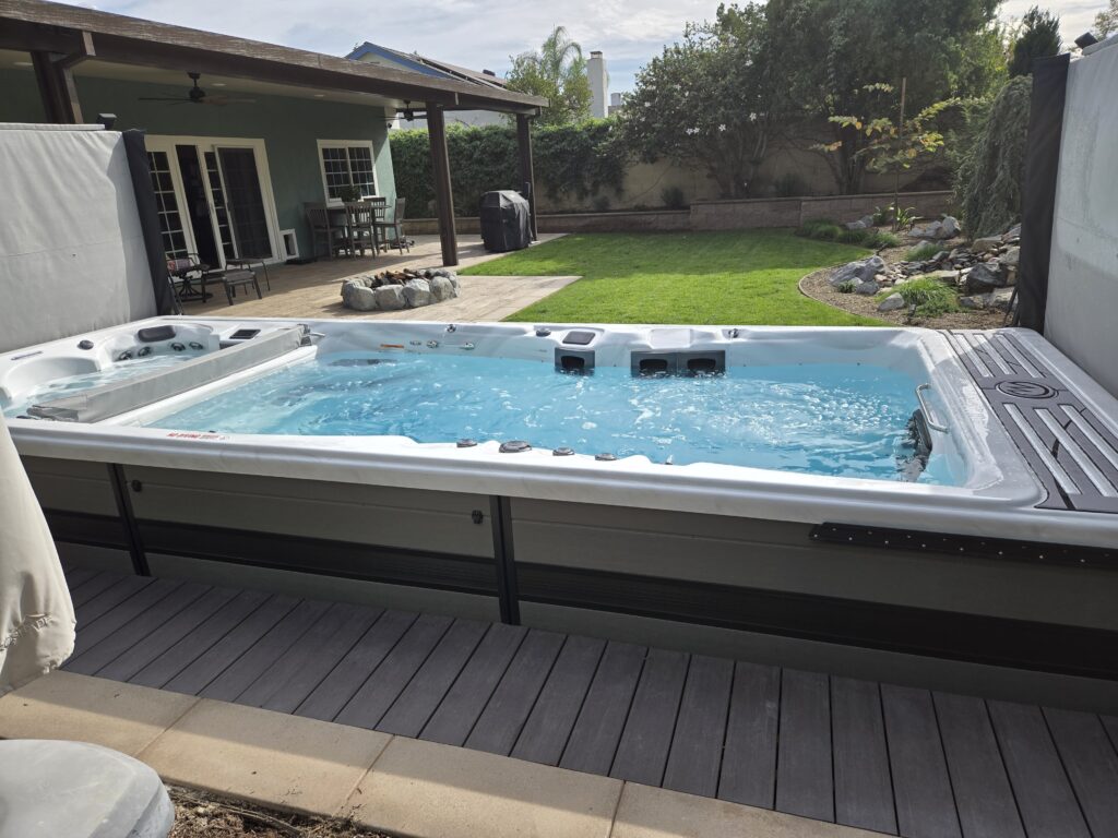 zwemspa in een kluis