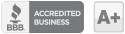 Better Business Bureau A+ accreditatie