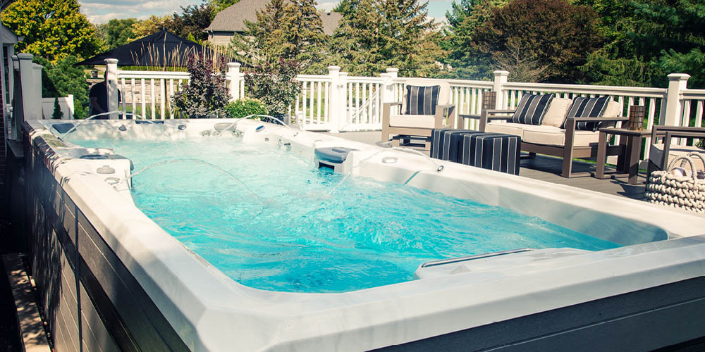 H2X Challenger Series Swim Spa van MasterSpas.