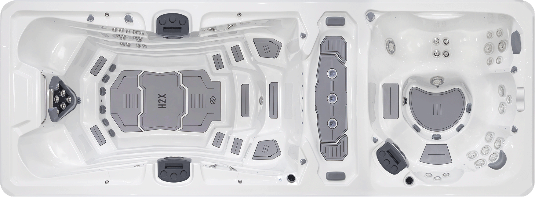 H2X Zwemspa Challenger 21 D